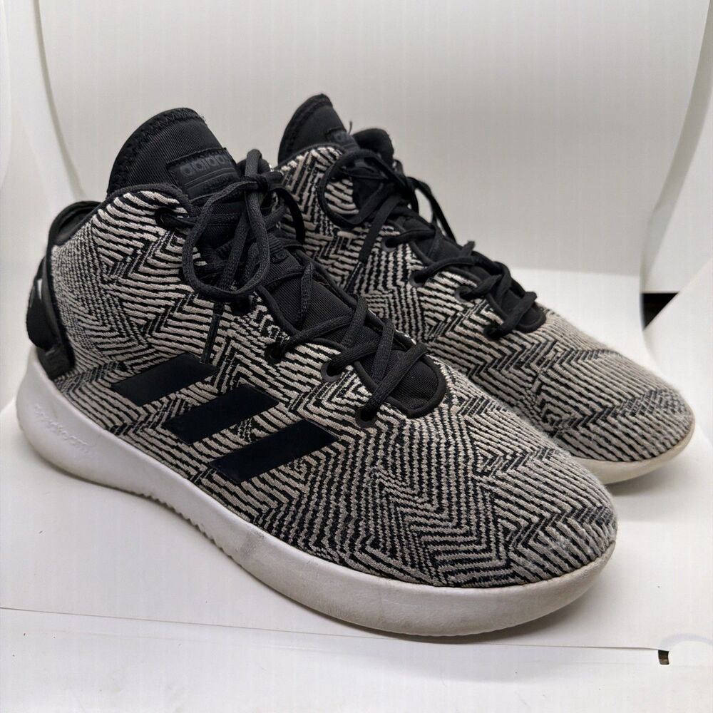 Adidas Men's Running Shoes HWD 1Y4001 Gray & White Size 10.5 Men ART DB1817
